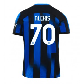 Inter Milan Alexis Sanchez #70 Domaci Dres 2023-24 Kratak Rukavima